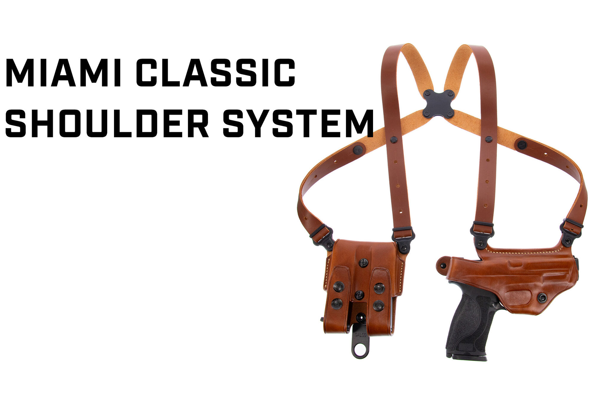 Miami Classic Shoulder Holster System
